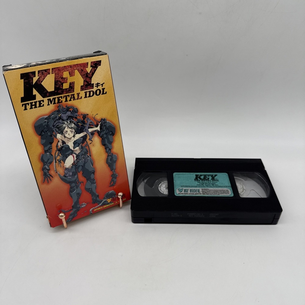 Key The Metal Idol Anime VHS Tape English Language 1994 Viz Video